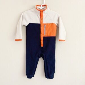 Old Navy Fleece Jumpsuit • 12-18 Months